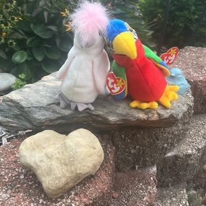 NWT Bundle of 2 Jabber & Kuku Ty birds.